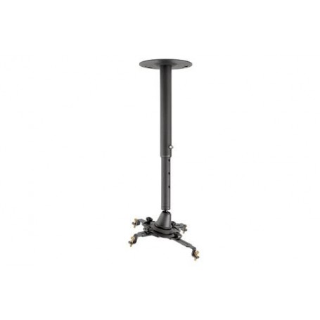 STAFFA SUPPORTO VIDEOPROIETTORE DA SOFFITTO TELESCOPICA 400/600MM ANTRACITE